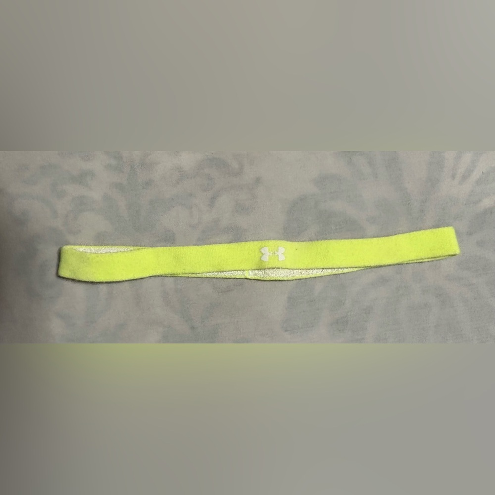 Under Armour Neon Yellow Headband